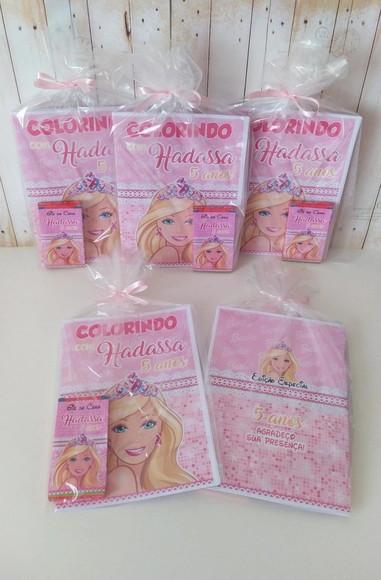 Livrinho de Colorir Barbie Lembrancinha