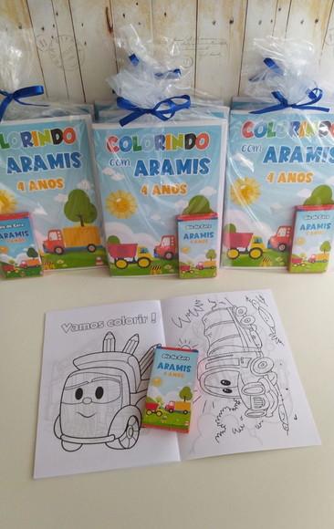 Livrinho de Colorir Caminhão/carrinho