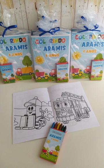 Livrinho de Colorir Caminhão/carrinho