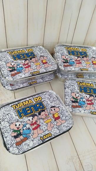 Marmitinha Turma da Mônica Kit Lanche Festa na Escola