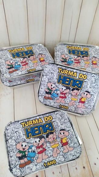 Marmitinha Turma da Mônica Kit Lanche Festa na Escola