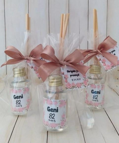 Mini Aromatizador Lembrancinha Aniversário 82 Anos