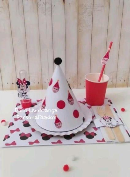 Mesa Posta Kids Café da Manhã com Foto Carinha Bebê