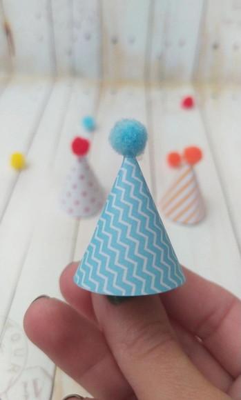 Mini Chapeuzinho para Docinhos Circo 365 Sorrisos Menino