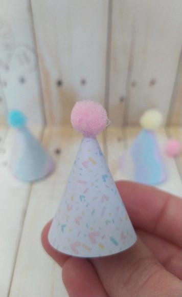 Mini Chapeuzinho para Topper Docinhos Candy Color
