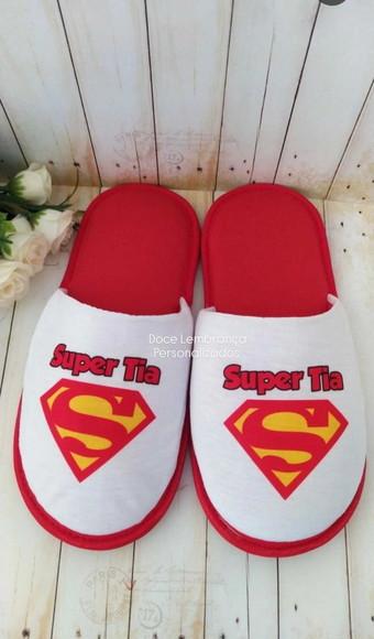 Pantufa Personalizada Super Tia
