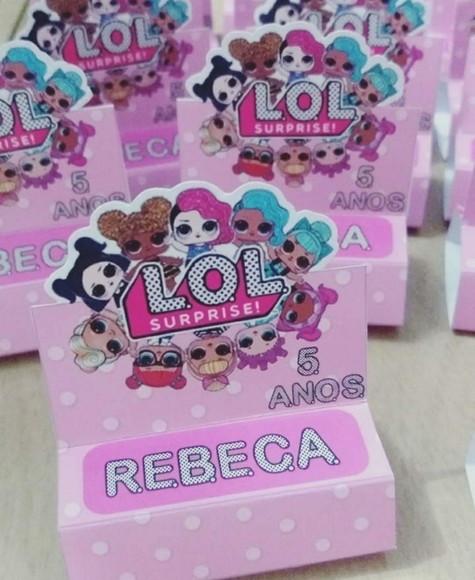 Porta Bis Duplo Lol Surprise Personalizado