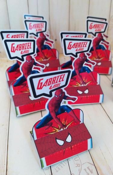 Porta Bis Duplo Homem Aranha Personalizado