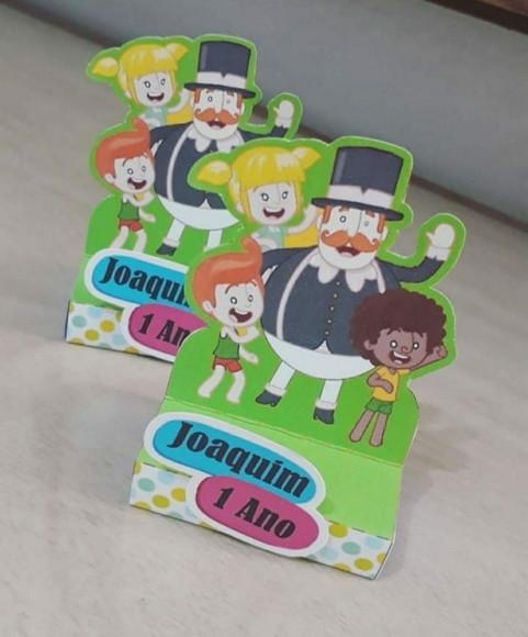 Porta Bis Duplo Mundo Bita Personalizado
