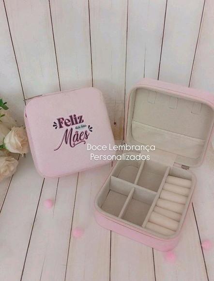 Porta Jóias Personalizado Presente Dia das Mães