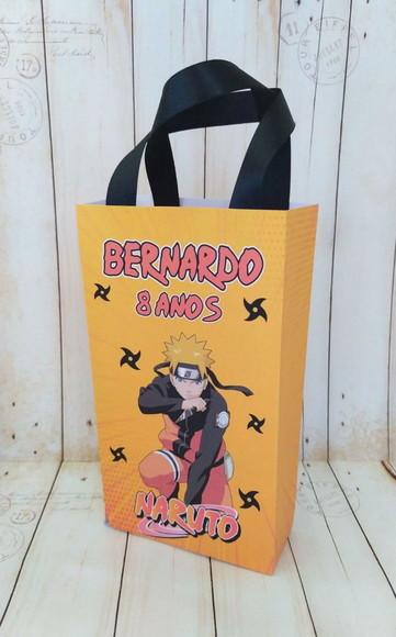 Sacolinha Personalizada Naruto