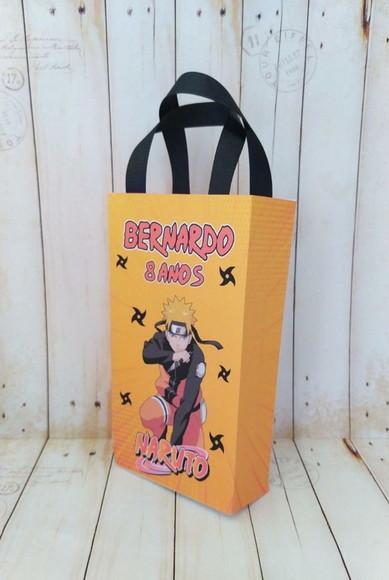 Sacolinha Personalizada Naruto