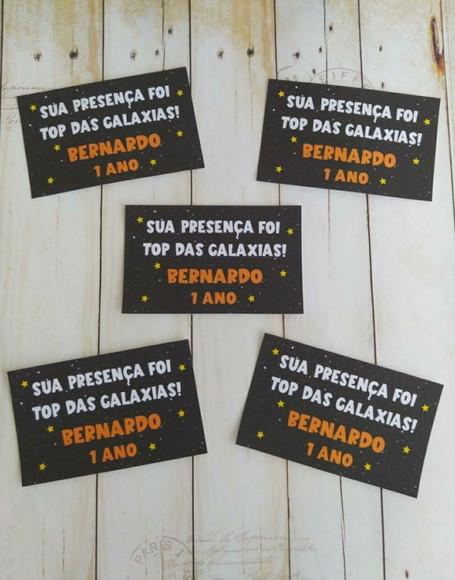 Tag Astronauta para Lembrancinhas/ Tag Agradecimento