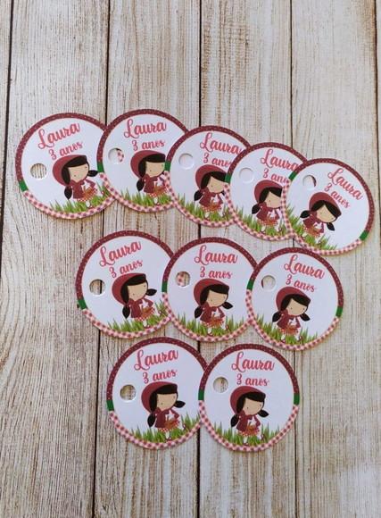 Tag Lembrancinha Chapeuzinho Vermelho