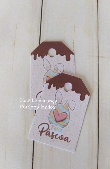 Tag Páscoa Personalizada