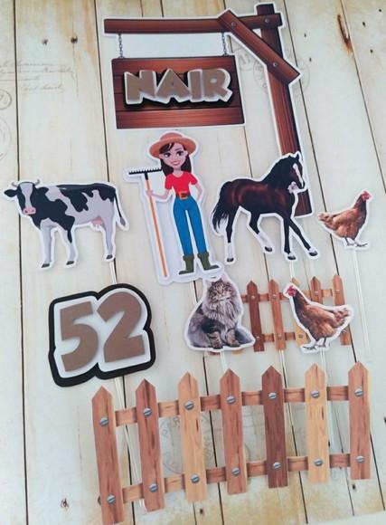 Topper Agro Fazendeiro/topper Fazendeira 3d