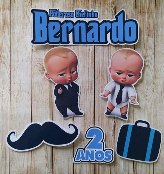 Topper para Bolo Poderoso Chefinho