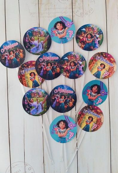 Topper para Docinhos Encanto 30 Unidades