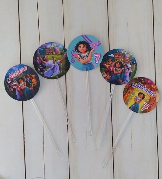 Topper para Docinhos Encanto 30 Unidades