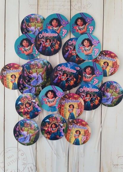 Topper para Docinhos Encanto 30 Unidades