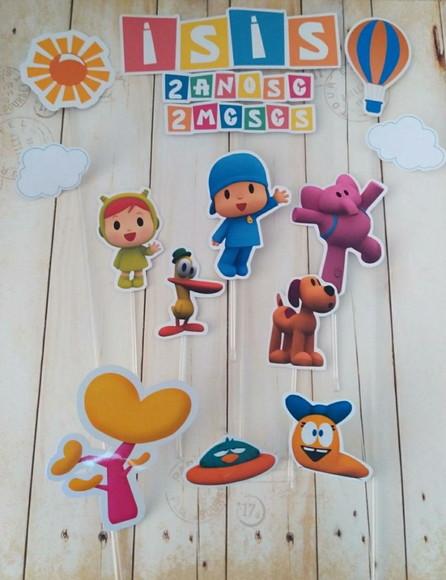 Topper Pocoyo Menina