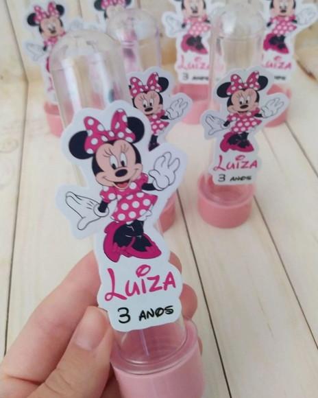 Tubetes Minnie Rosa