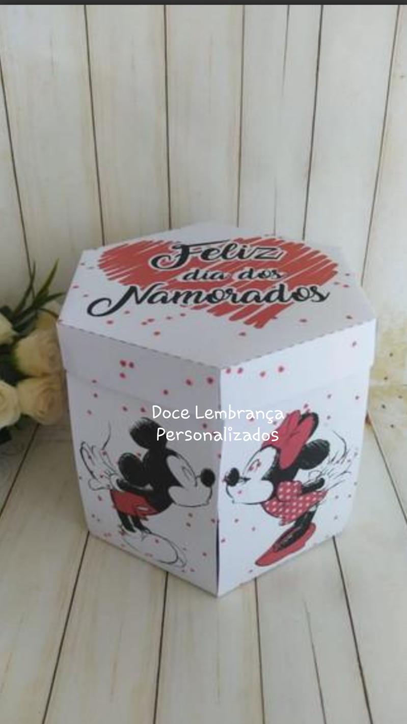 Caixa Surpresa Aniversário Namoro, Casamento, Namorados