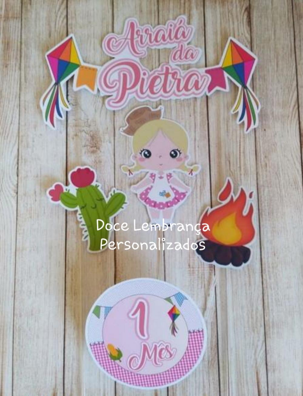 Kit Aniversário Festa Junina Arraiá Personalizado