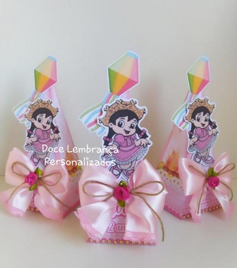 Kit 32 Peças Lembrancinhas Festa Junina/arraiá Menina