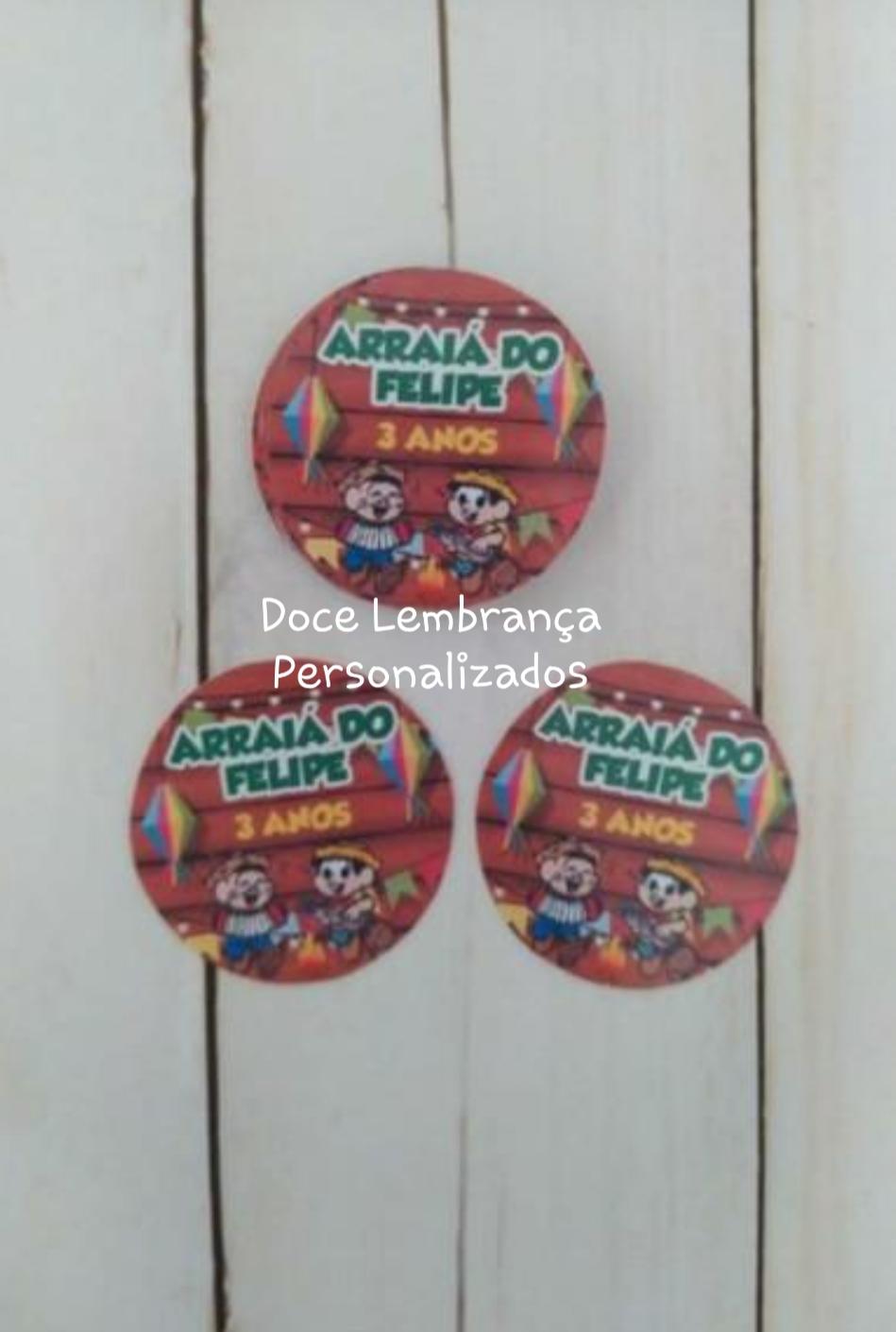 Adesivos Latinha Mint Festa Junina/arraiá