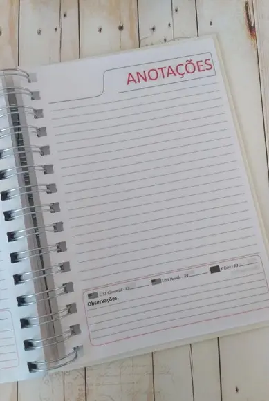 Agenda Escolar Stitch com Capa Personalizada