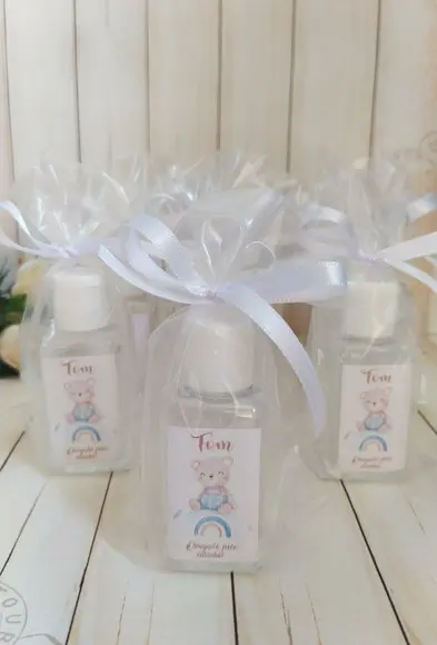 Álcool Gel Personalizado Lembrancinha Maternidade