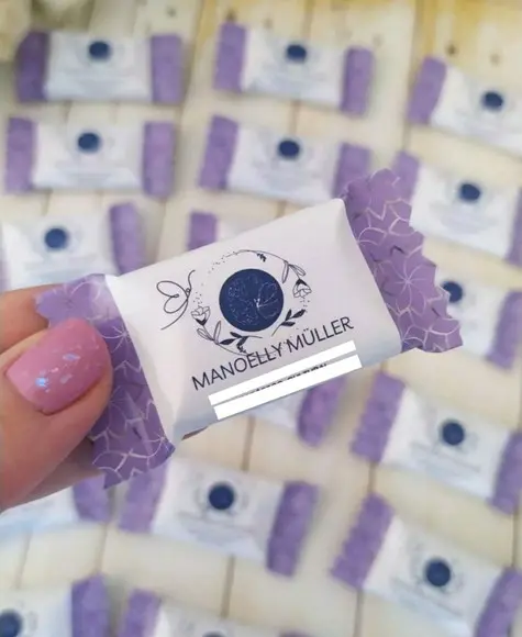Balinhas Personalizadas com Logo Brindes Clientes 100 Unidad