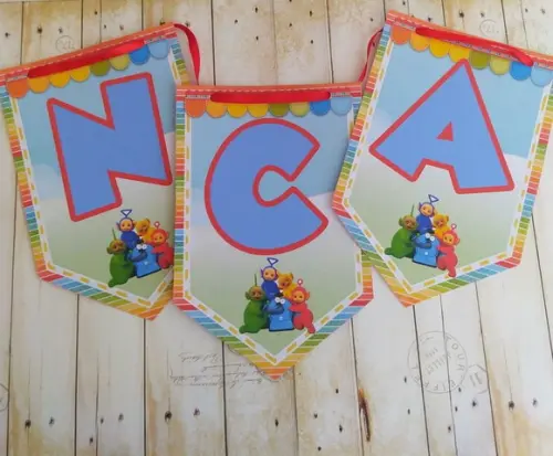 Bandeirola Teletubbies Personalizada