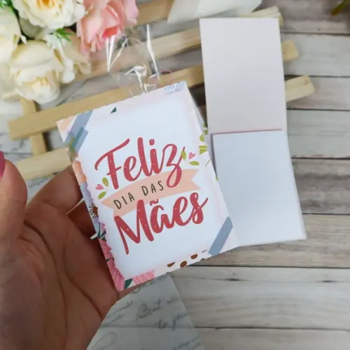Bloquinho Anotação Dia das Mães Lembrancinha