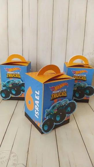 Caixa Alça/maletinha Monster Truck