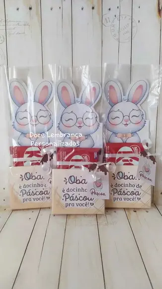 Caixa Kit Kat Coelhinho da Páscoa Lembrancinha