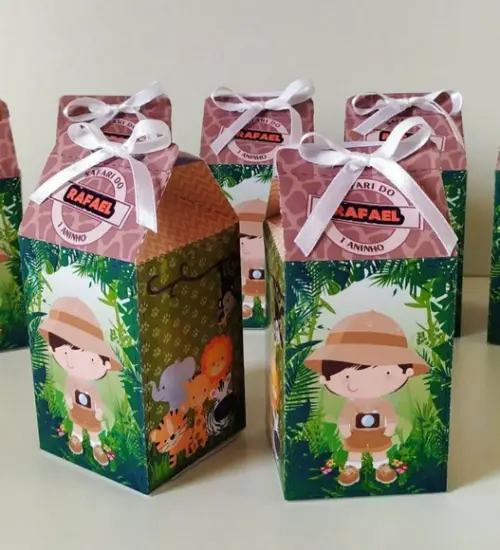 Caixa Milk Safari Baby