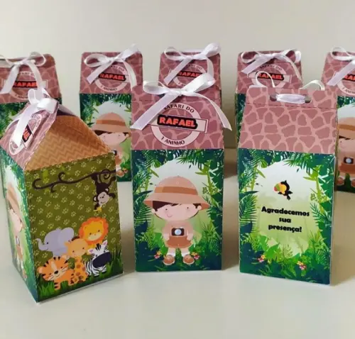 Caixa Milk Safari Baby