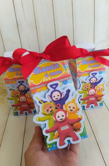 Caixa Milk Teletubbies Menina