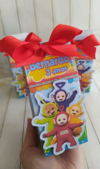 Caixa Milk Teletubbies Menino