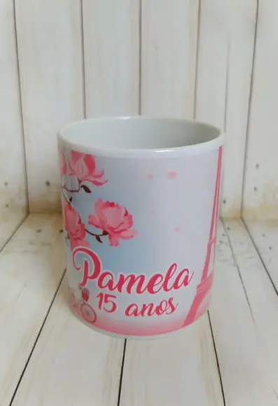 Caixa Surpresa Com Caneca 15 Anos