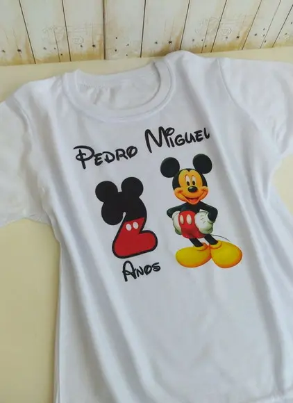 Camiseta Personalizada Mickey