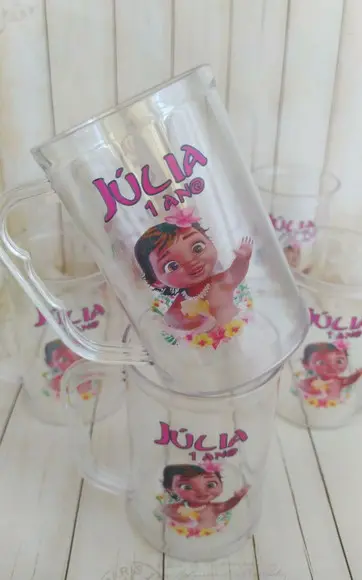 Caneca Acrilica Moana Baby