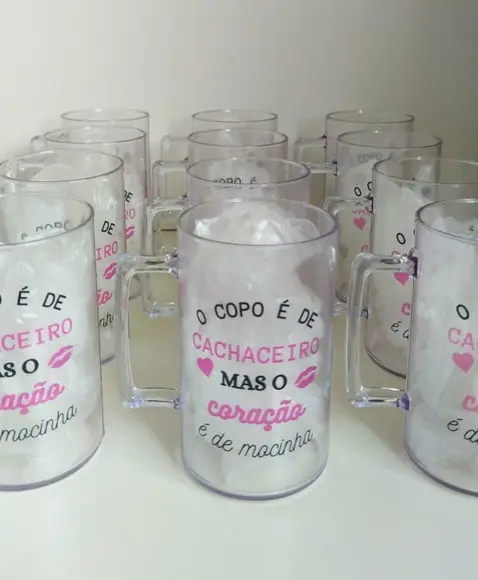 Caneca Acrílica Personalizada Aniversário Adulto