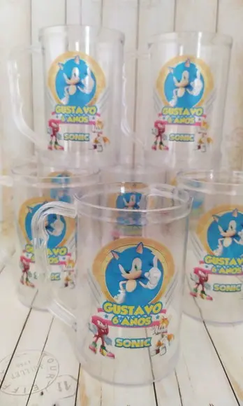 Caneca Acrilica Sonic