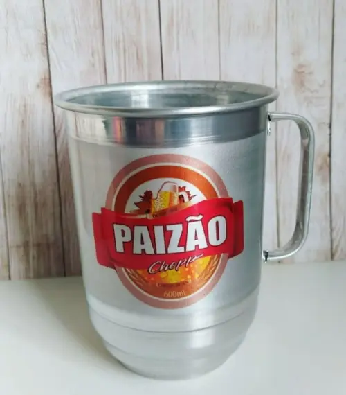 Caneca alumínio personalizada Dia dos Pais