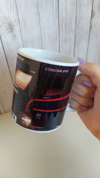 Caneca Porcelana Caminhão
