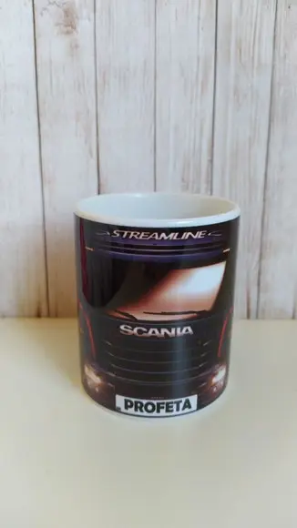 Caneca Porcelana Caminhão