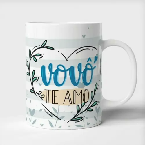 Caneca Porcelana Dia Dos Avós/vovô